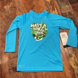 NWT Nike Kids Swim Shirt